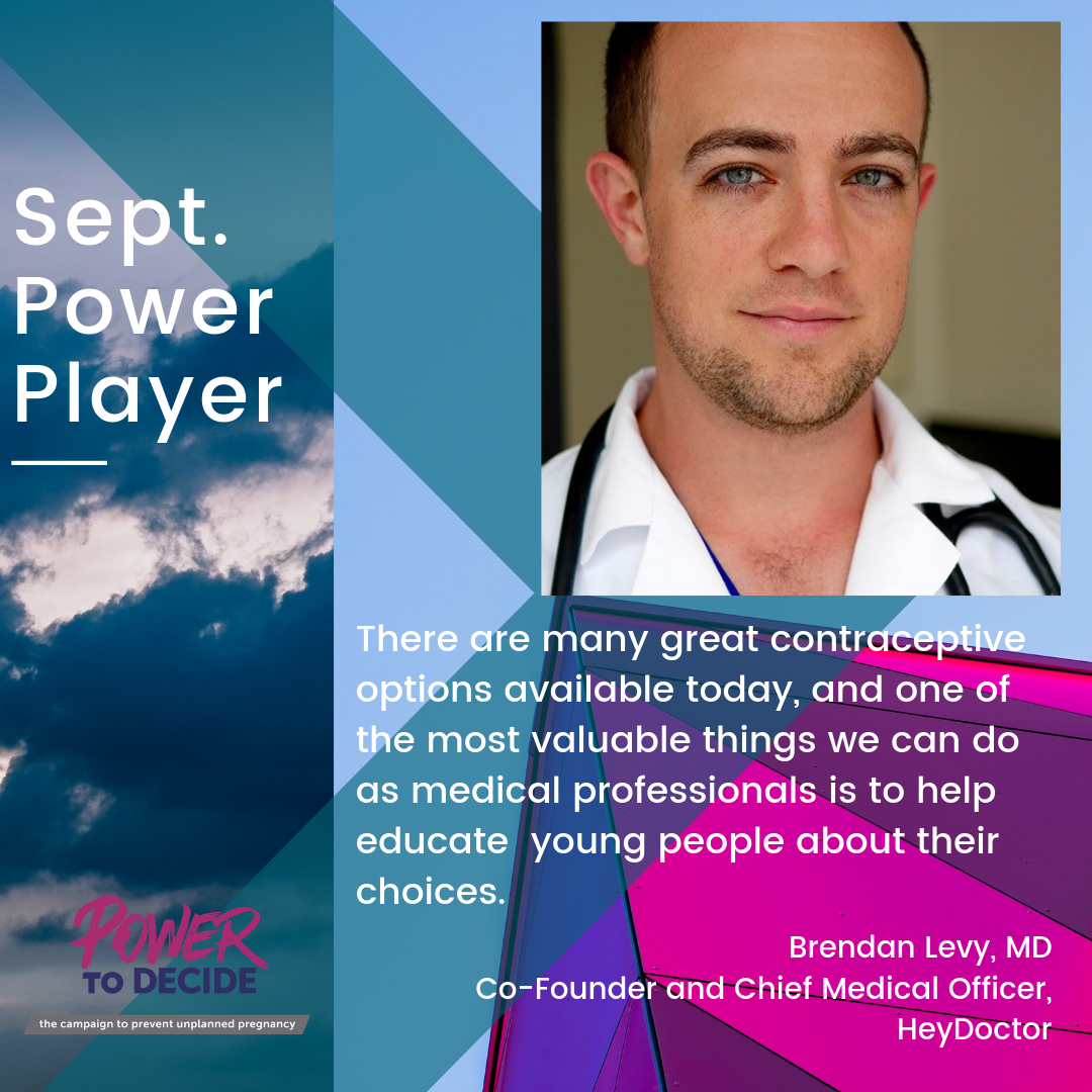 A headshot of, and quote by, Dr. Brendan Levy