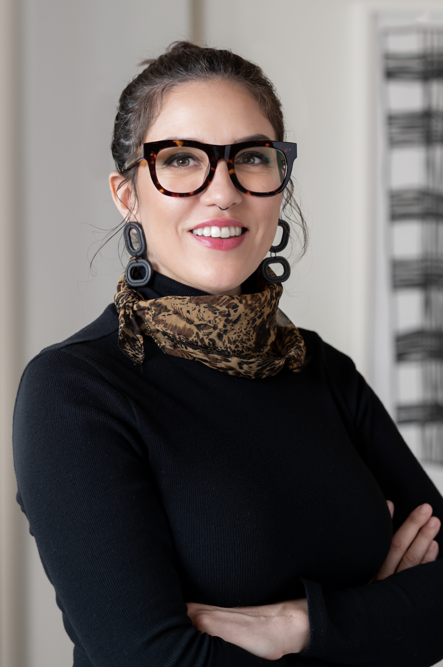 A photo of Tiffany Sotomayor, Power to Decide's Art Director. 