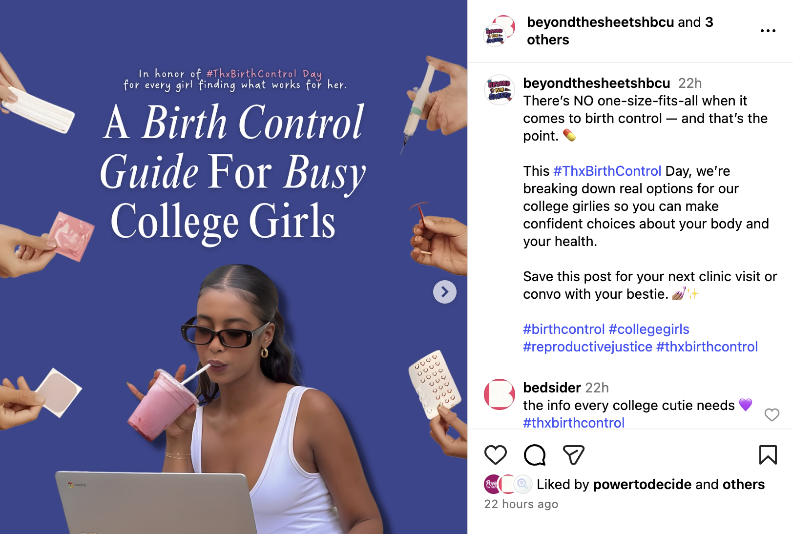 Beyond the Sheets #ThxBirthControl day post