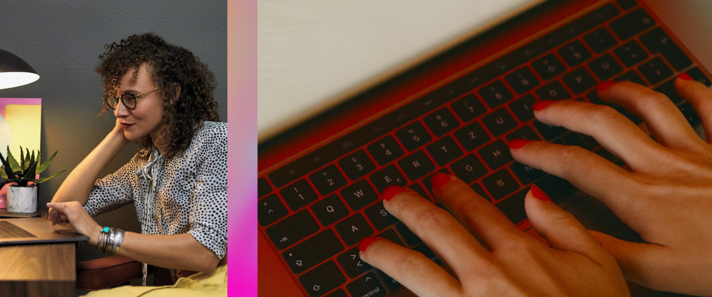 A picture of a blank tablet screen