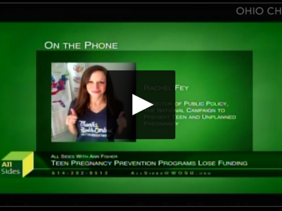 A screenshot of the video All Sides with Ann Fisher