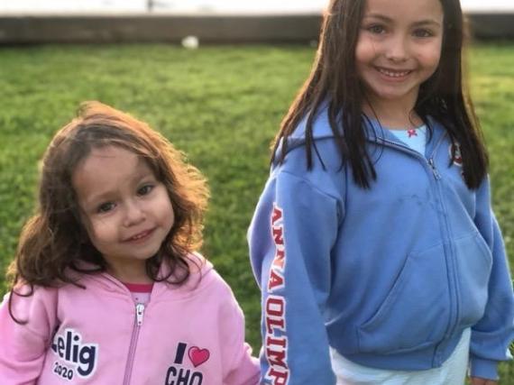 An image of the author's children. 